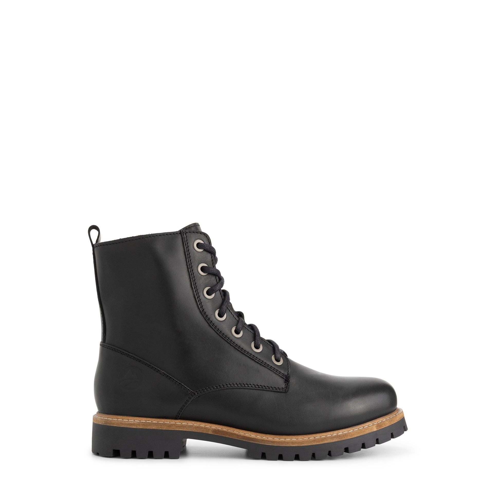 Kvaloya Men - Lace-up boots - Leather - Black R