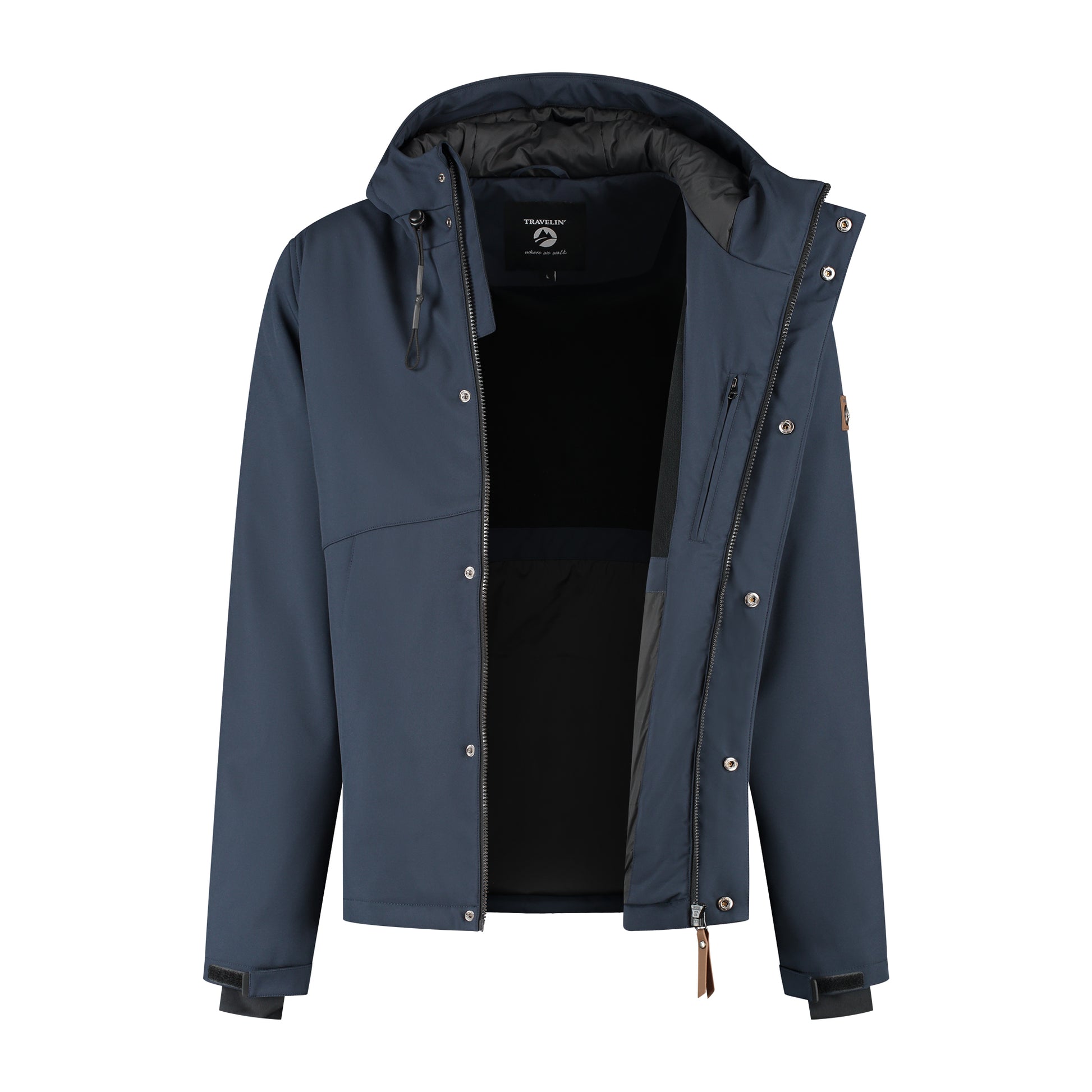 Krist Men - Softshell jacket - Padded - Navy CVO