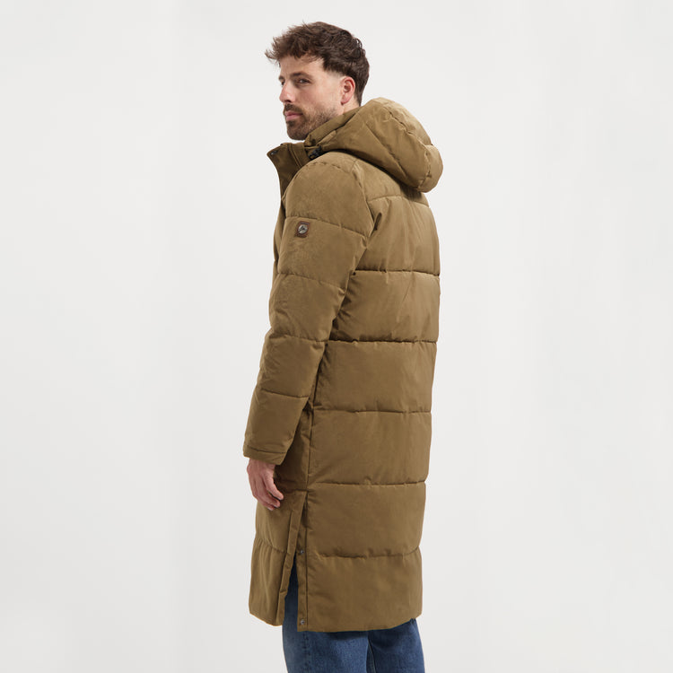 Kalmar Men - Puffer jacket - Water-resistant - Brown MV