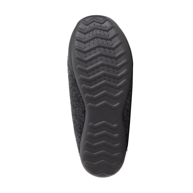 Back2Home Women - House slippers - Wool - Dark grey UNS