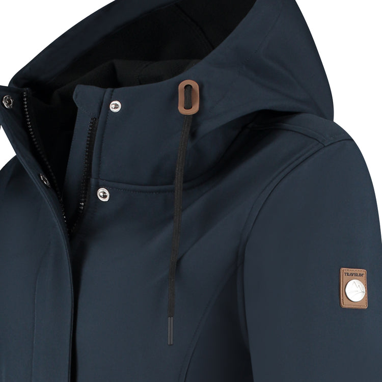 Erika - Waterproof softshell jacket - Women - Navy DCB