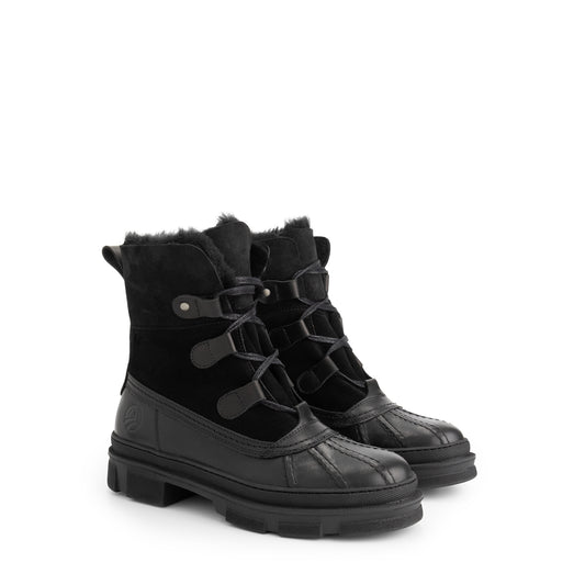 Fernie Women - Winterboots - Wool-lined - Black FRD