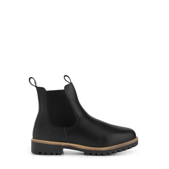 Hossa Men - Chelsea Boots - Wool-Lined - Black R