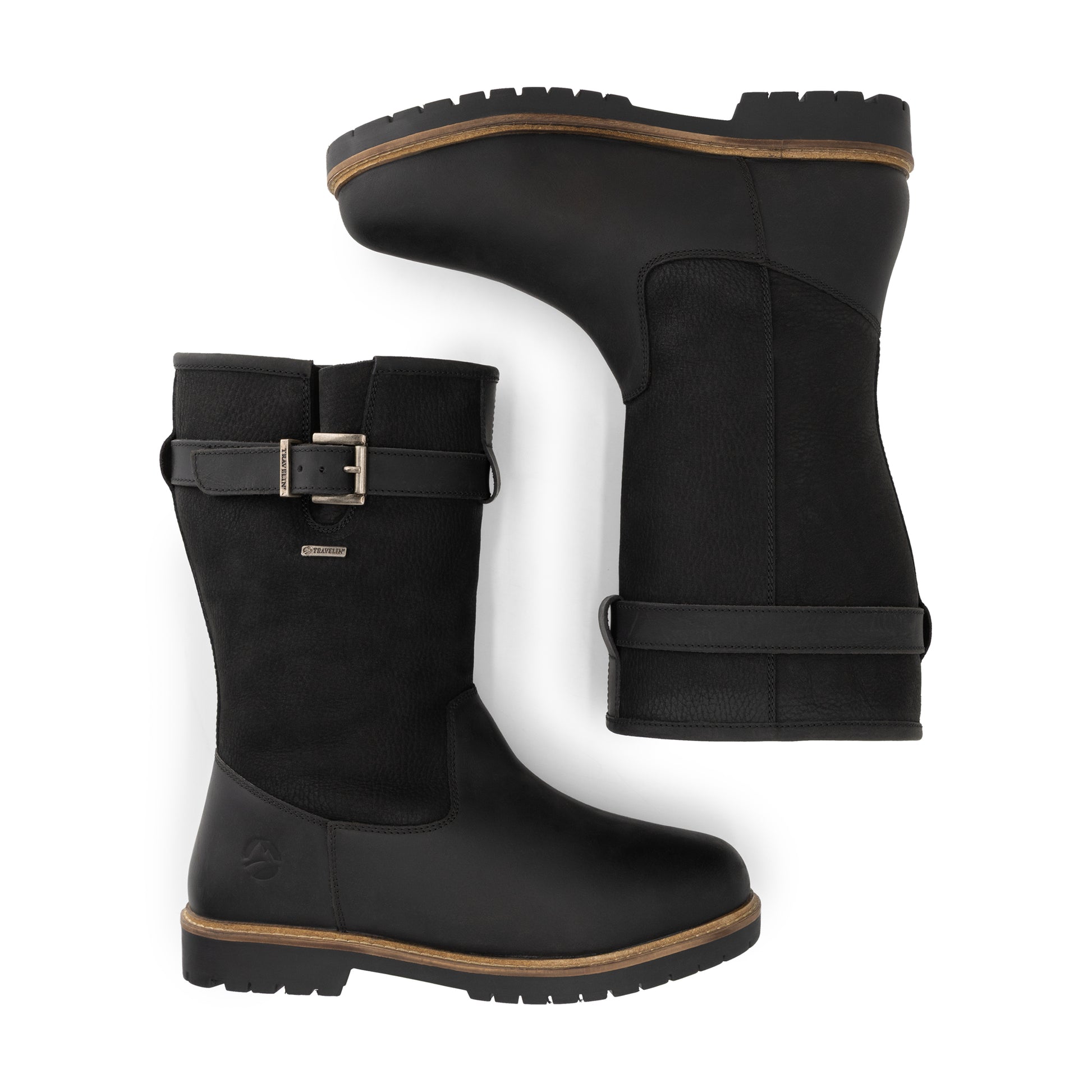 Frostad Men - Outdoor Boots - Wool-Lined - Black UPD