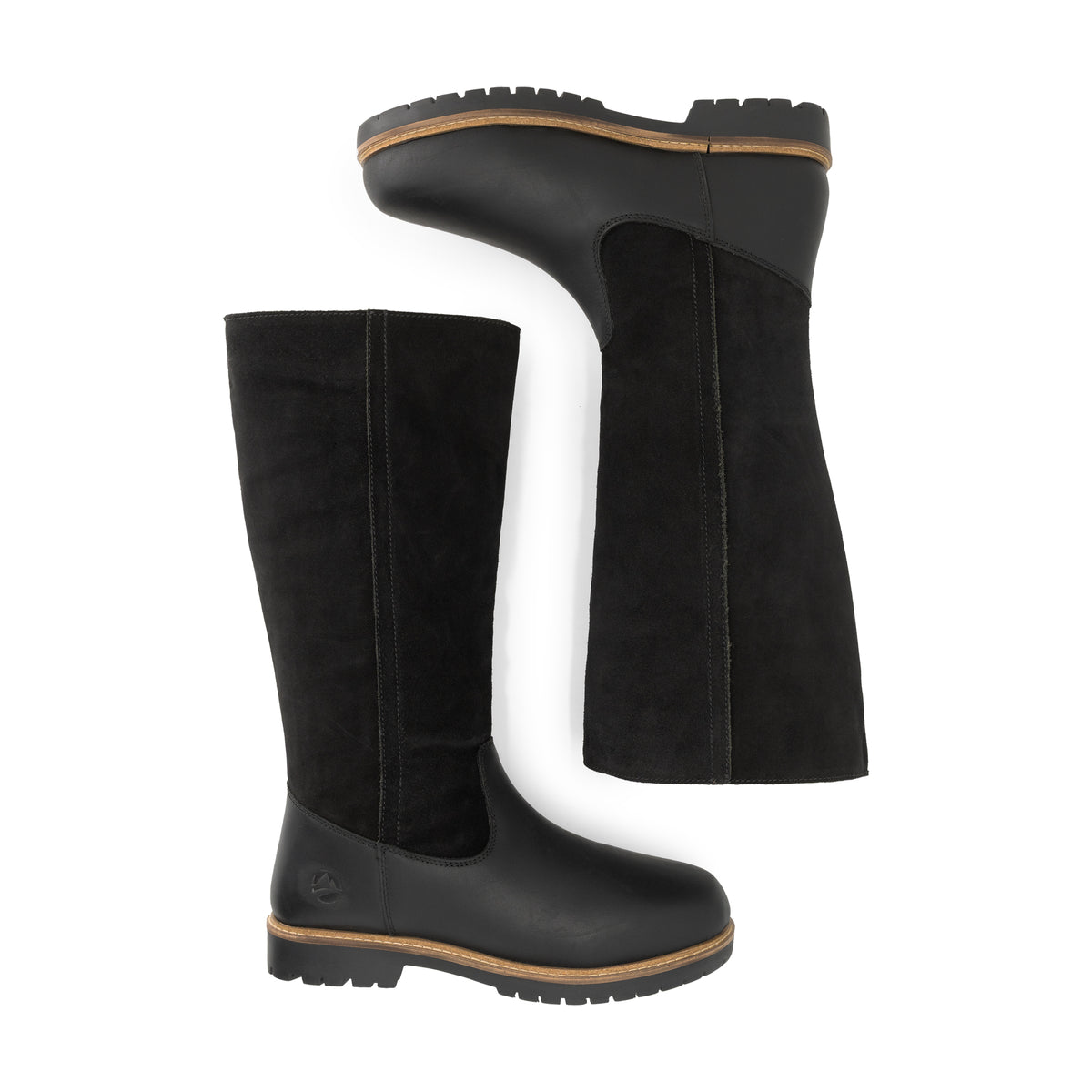 Mossoya Women - Outdoor Boots - Wool-Lined - Black UPD