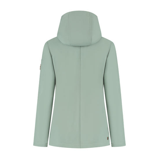 Malika - Waterproof softshell jacket - Women - Green B