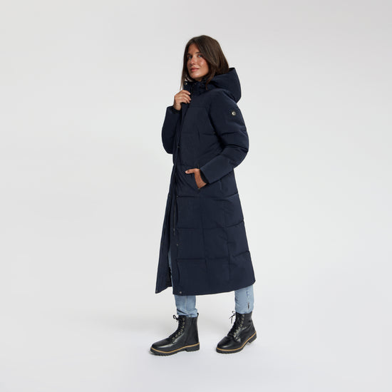Andels Women - Puffer Winter Coat - Waterproof - Navy MV2