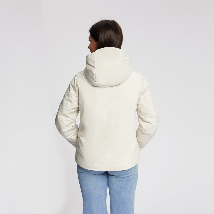 Nayla Women - Lined Hardshell Jacket - Sand MV3