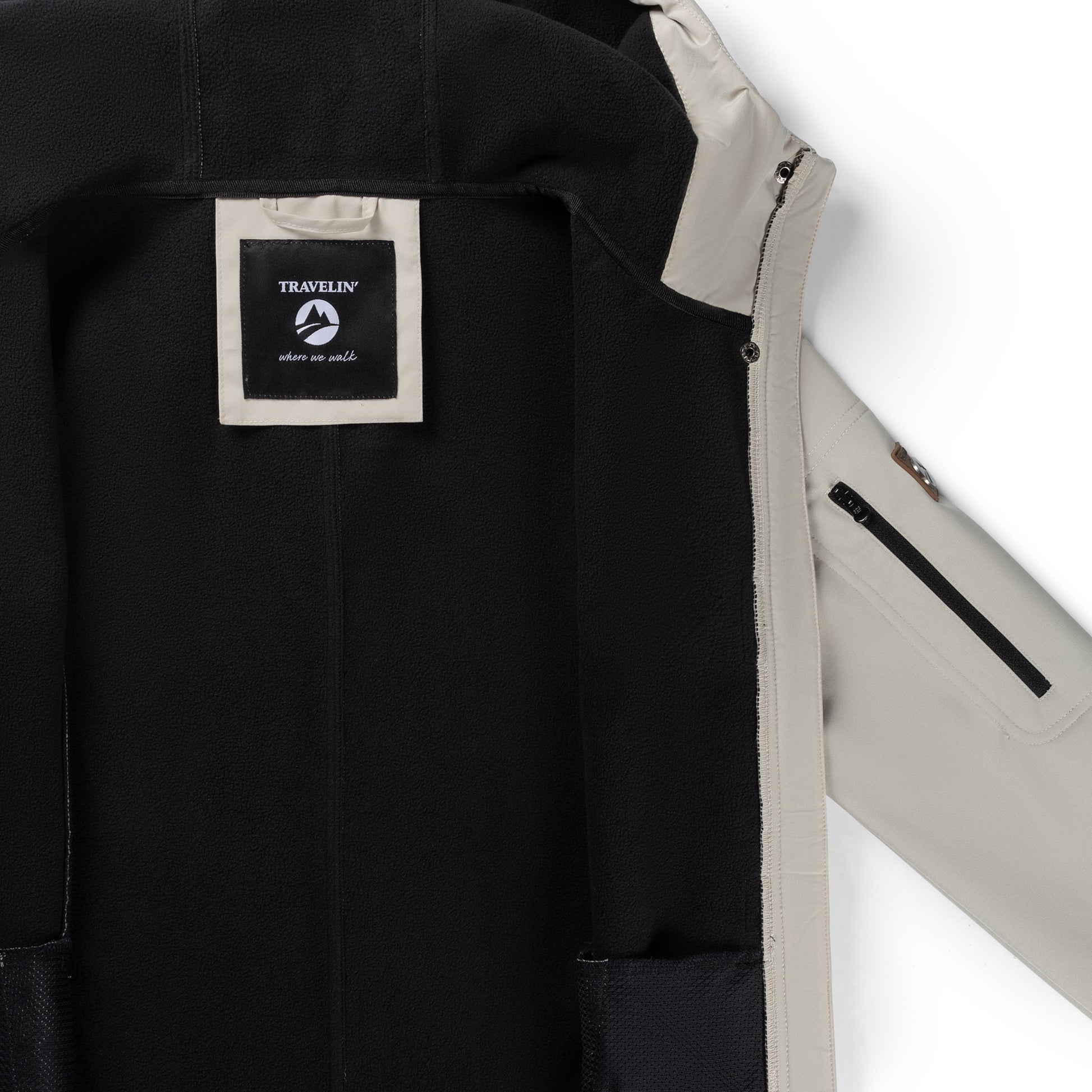 Malika - Waterproof softshell jacket - Women - Sand DCI