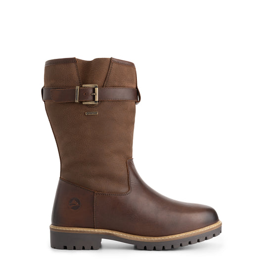 Vrangen Men - Outdoor Boots - Wool-Lined - Dark Brown R