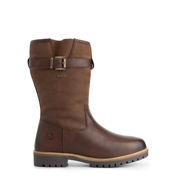 Vrangen Men - Outdoor Boots - Wool-Lined - Dark Brown R