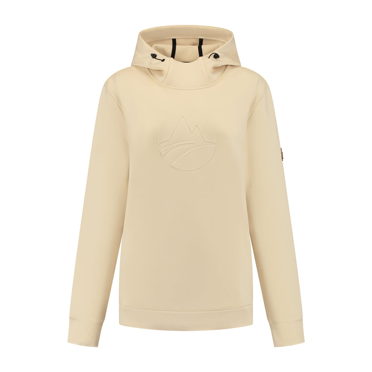 Maren Women - Outdoor sweater - Hoodie - Sand F