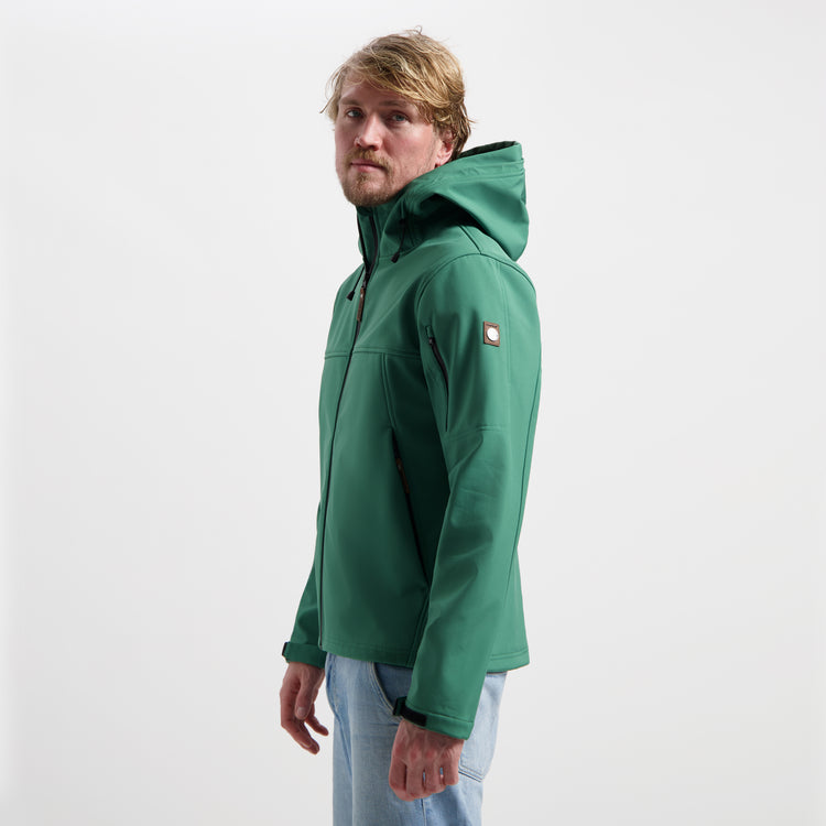 Stian - Waterproof softshell jacket - Men - Dark green MV