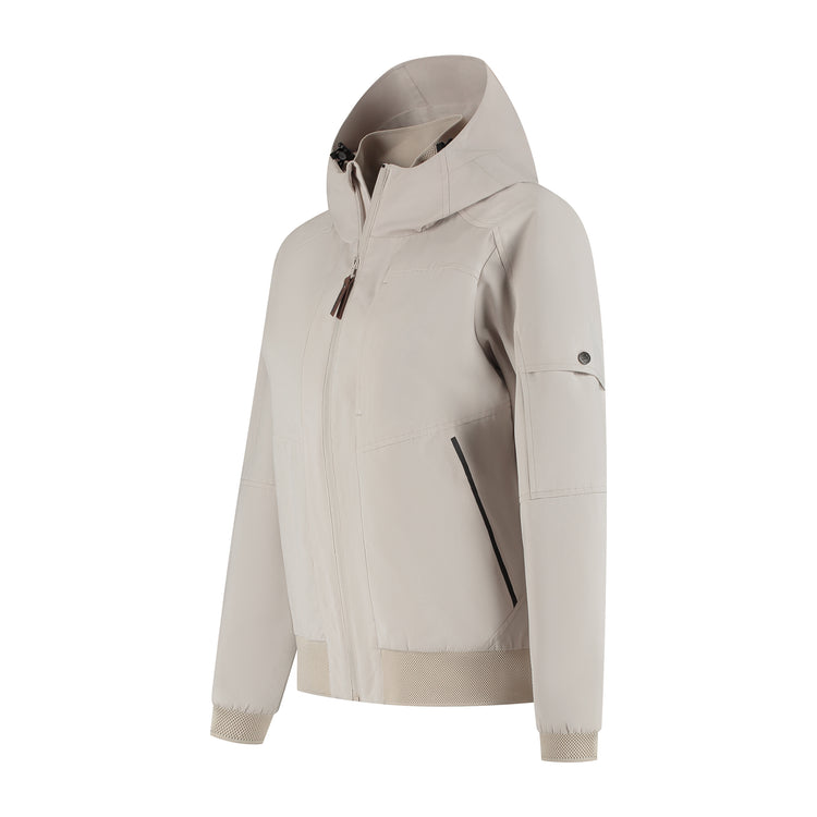 Halle Women - Hardshell jacket - Waterproof - Sand FL