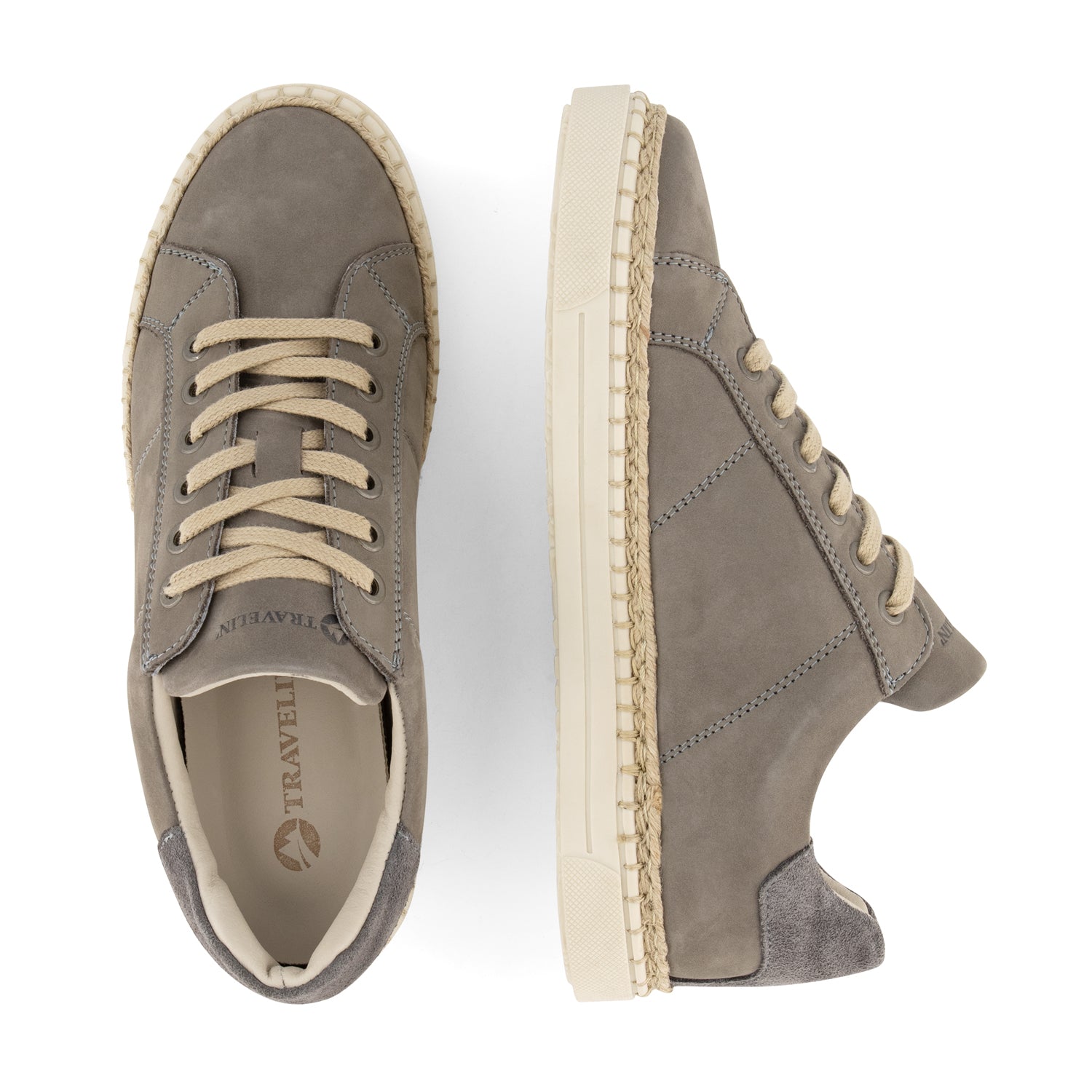 Caen Women - Sneakers - Leather - Grey UPD
