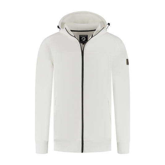 Stig Men - Outdoor cardigan - Sweater - Off-white F