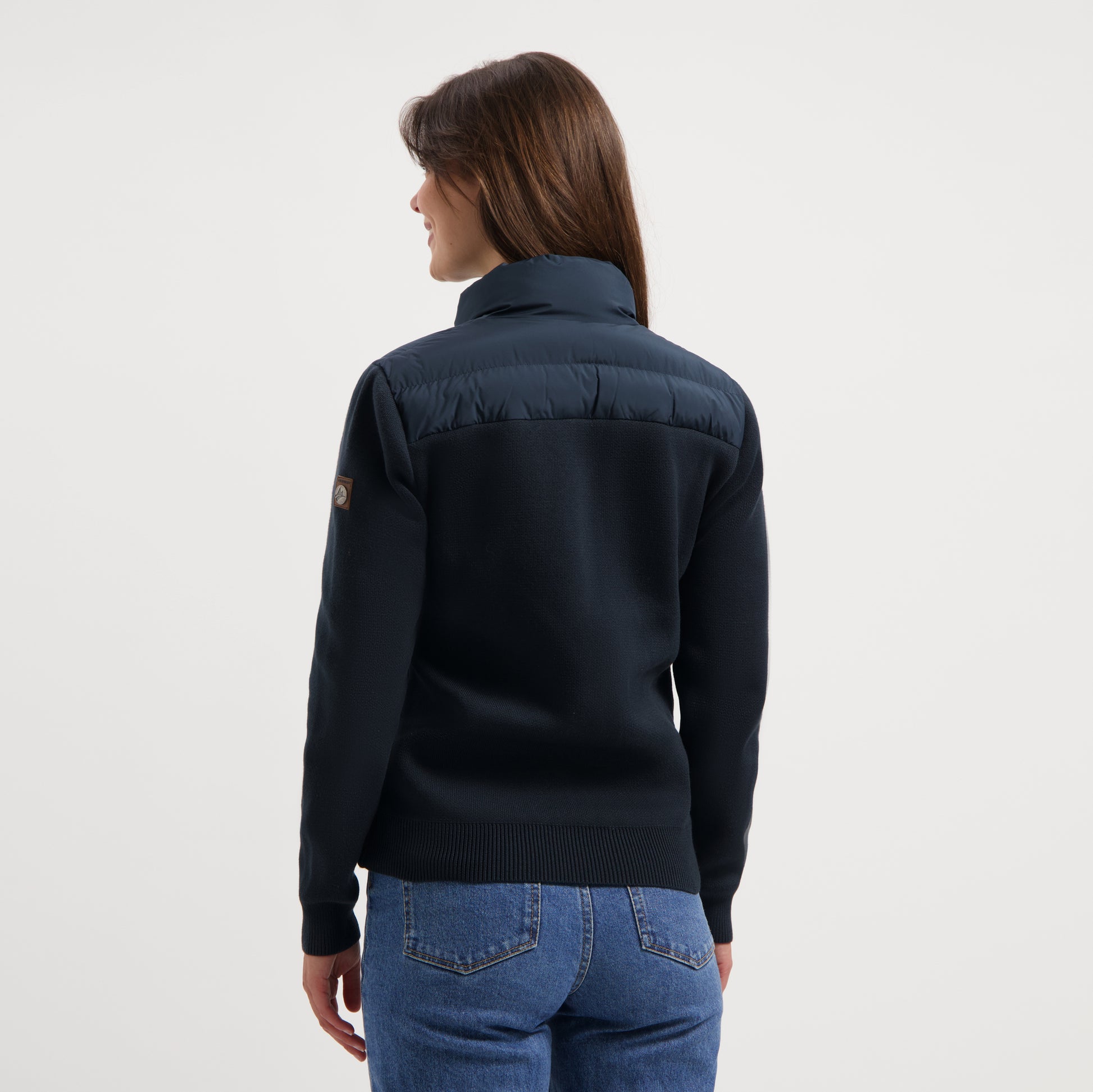 Dana Women - Outdoor cardigan - Padded - Navy MV