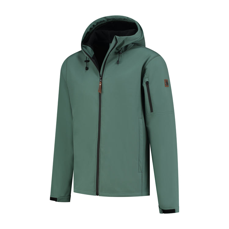 Sverre Men - Softshell jacket - Waterproof - Green FL