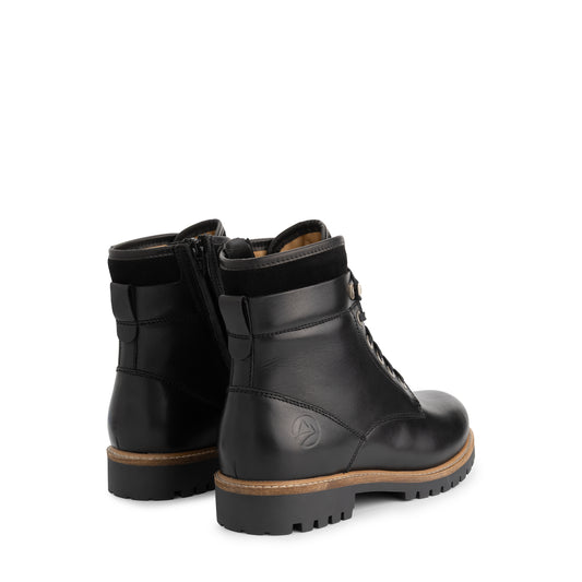 Karhamn Men - Lace-up boots - Leather - Black BD
