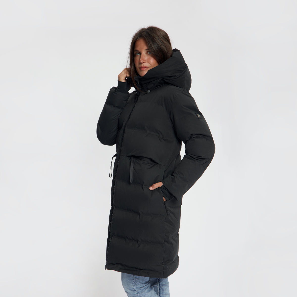 Odda Women - Puffer Winter Jacket - Waterproof - Black MV2