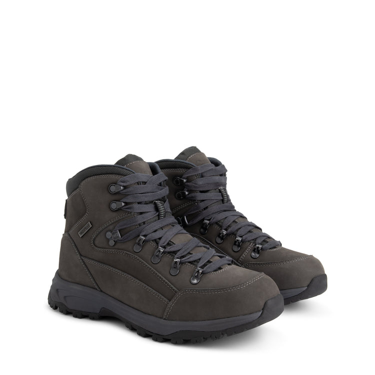 Pello Men - Mid-cut Hiking Shoes - Waterproof - Grey FRD