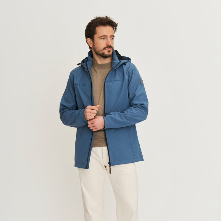 Mikkel Men - Softshell jacket - Waterproof - Blue MV