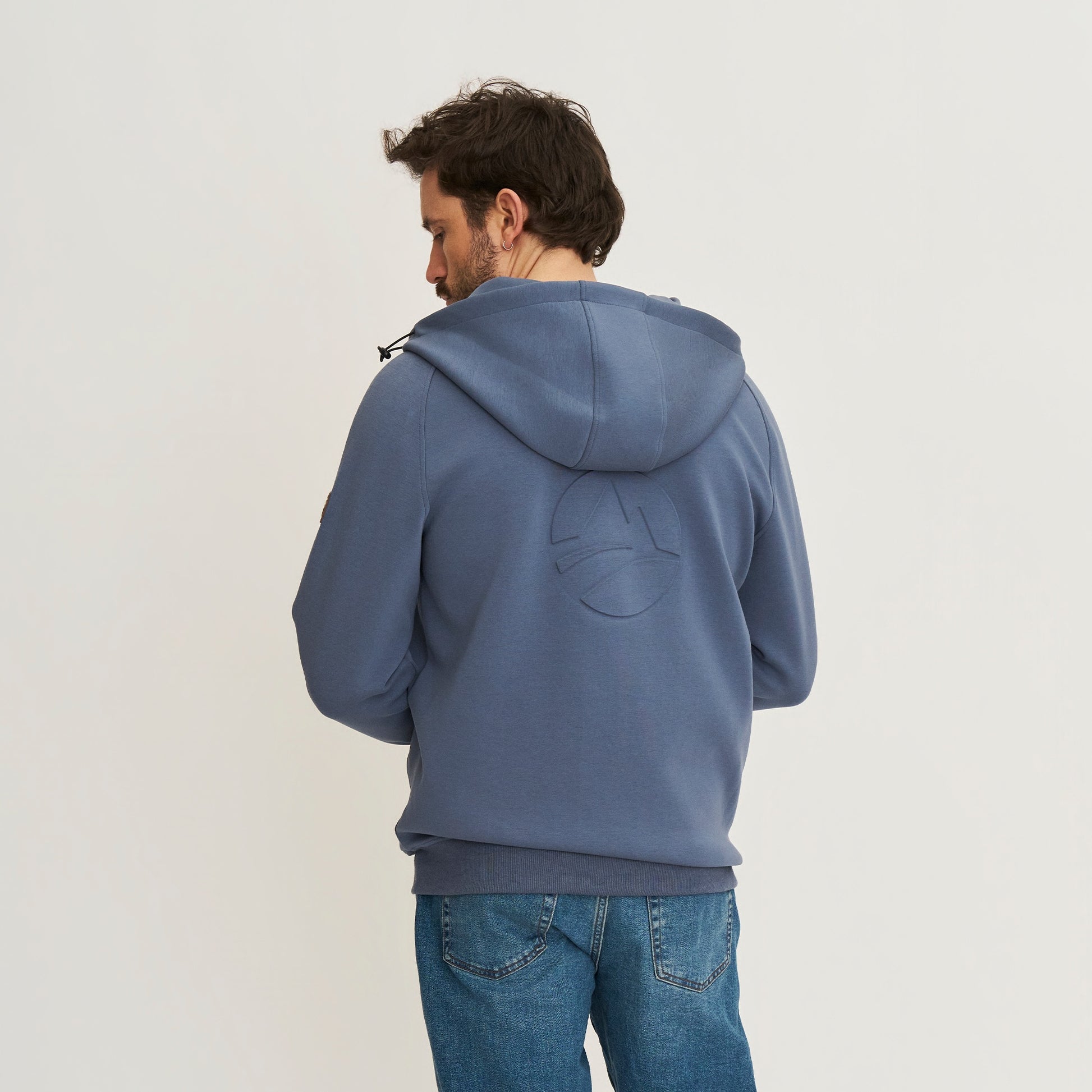 Stig Men - Outdoor cardigan - Sweater - Blue MV2