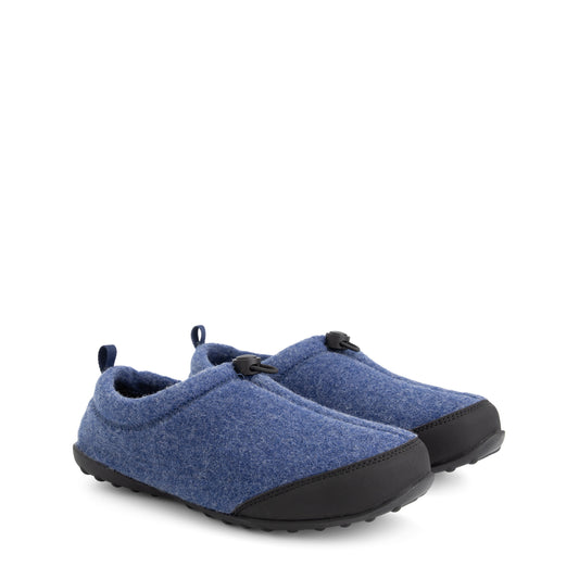 Back2Home Women - House slippers - Wool - Navy FRD