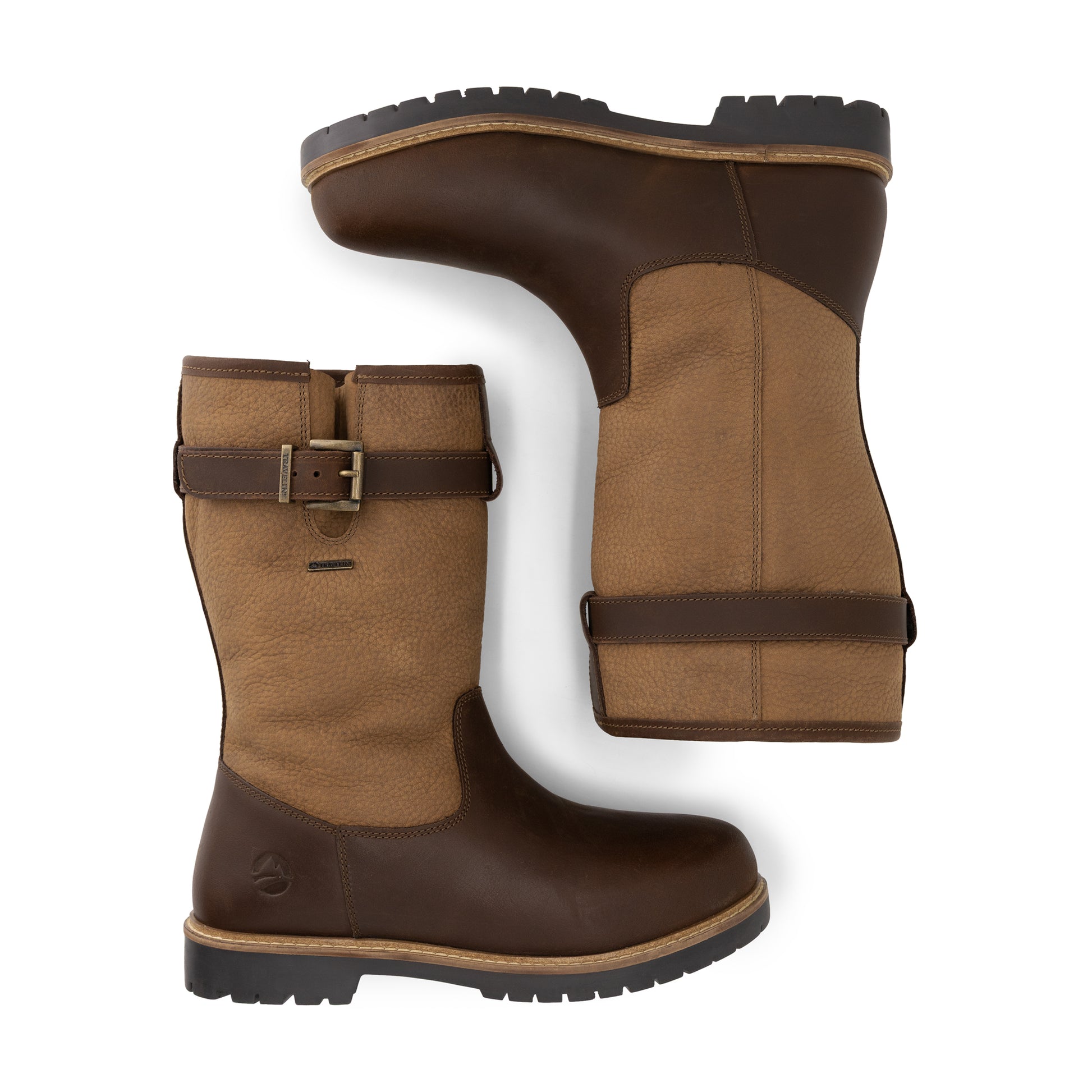 Frostad Men - Outdoor Boots - Wool-Lined - Brown UPD