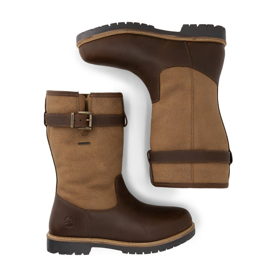 Frostad Men - Outdoor Boots - Wool-Lined - Brown UPD