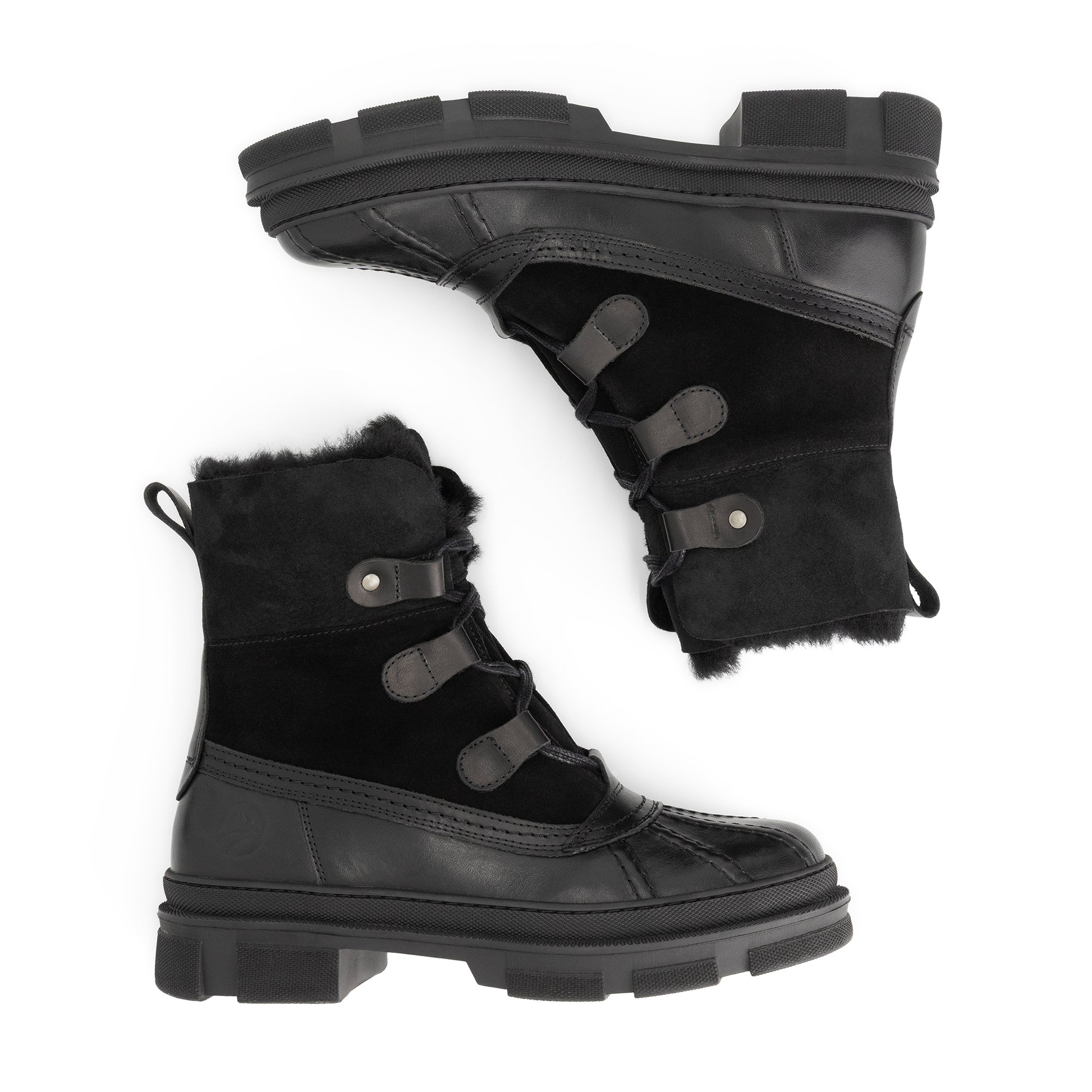 Fernie Women - Winterboots - Wool-lined - Black UPD