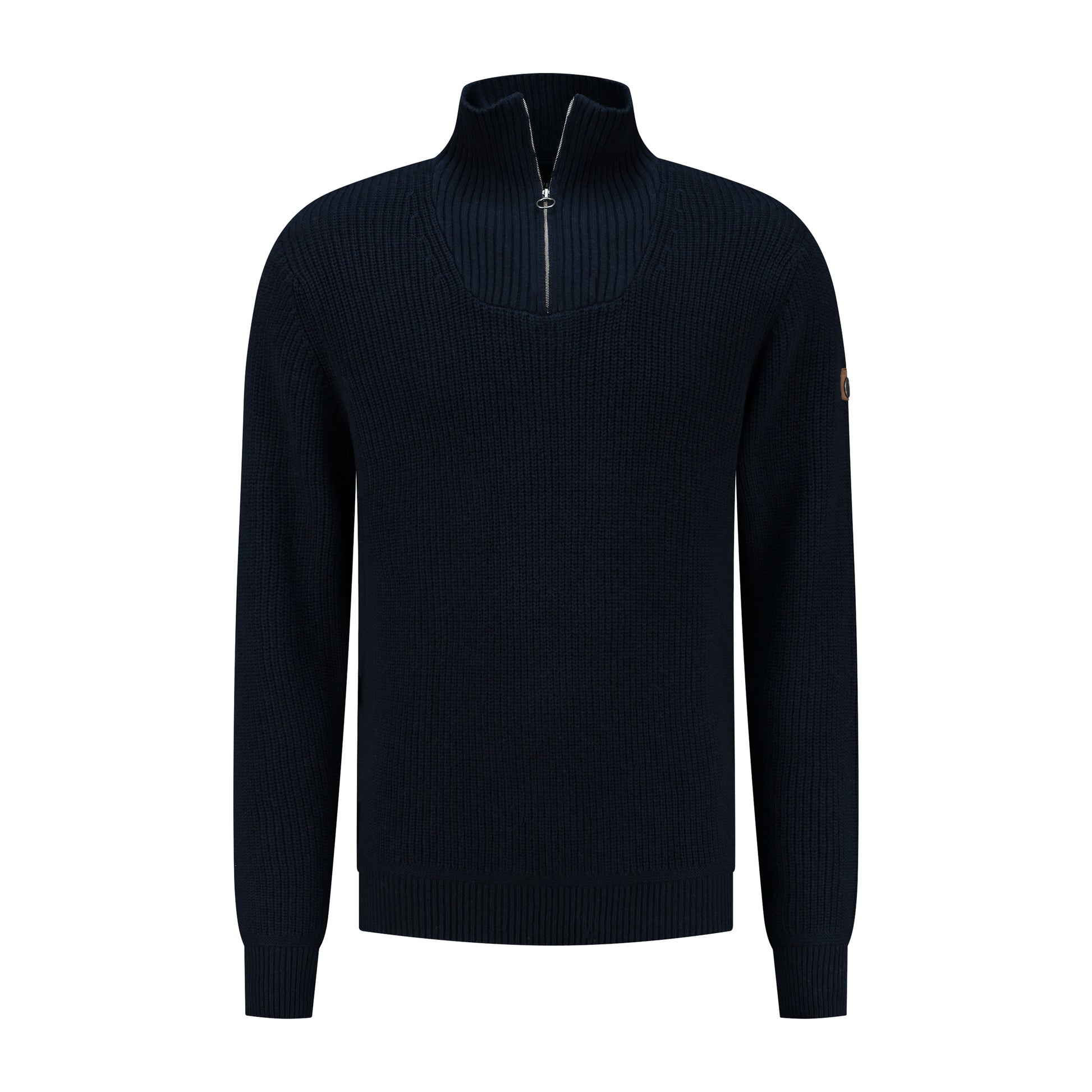 Brecon Men - Sweater - Cashmere blend - Navy F