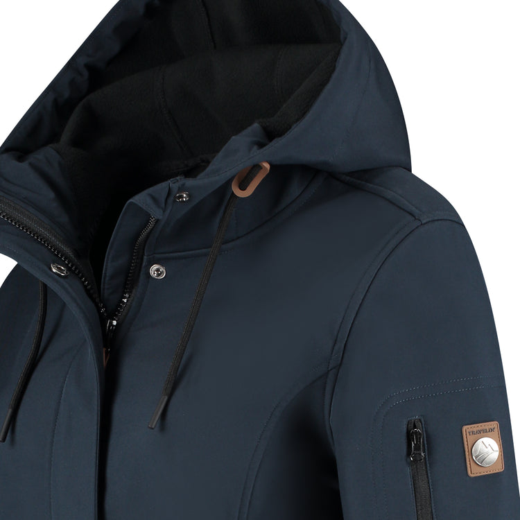Malika - Waterproof softshell jacket - Women - Navy DCB