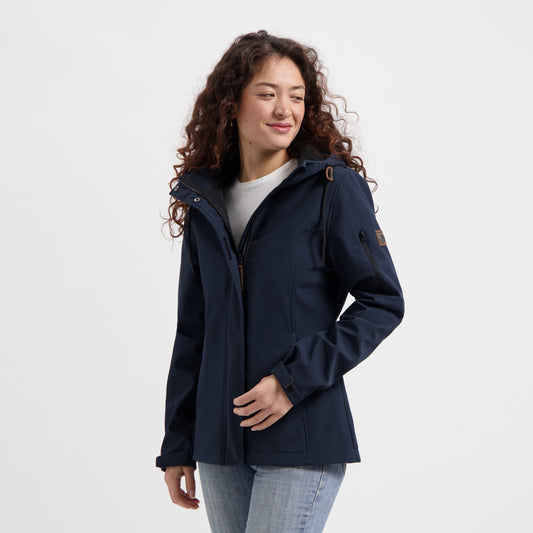 Malika Women - Softshell jacket - Waterproof - Navy MV