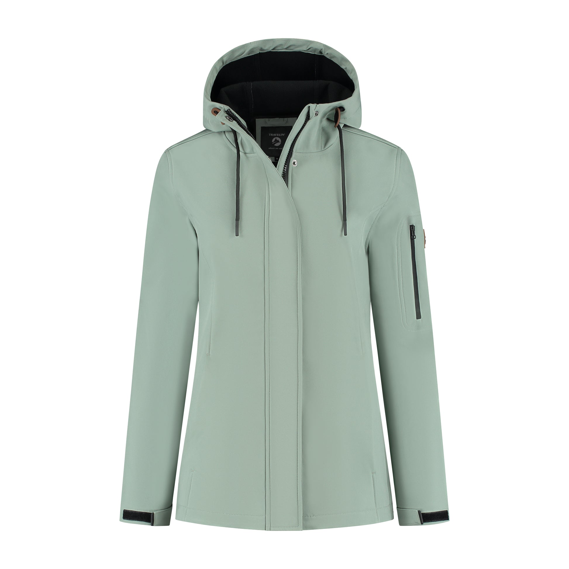 Malika Women - Softshell jacket - Waterproof - Green F
