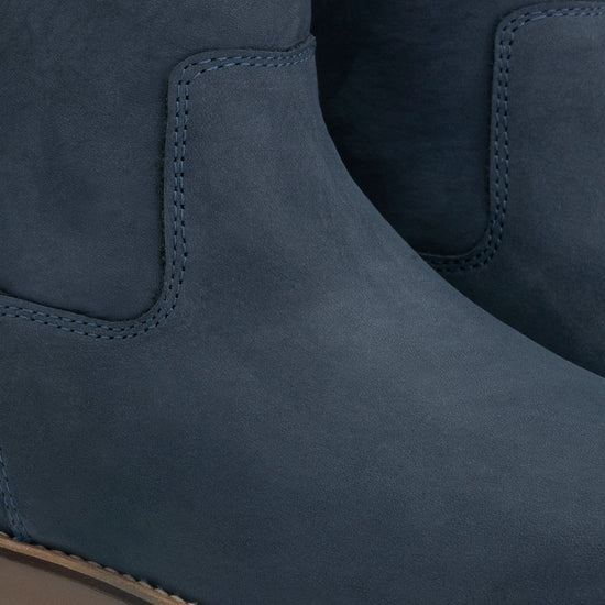 Louargat Women - Ankle Booties - Leather - Blue DFW