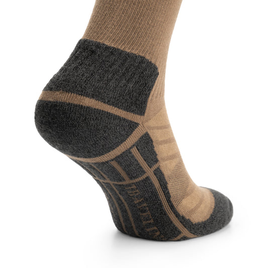Bran Unisex 2-pack hiking socks – Seamless & breathable – Brown ACC2