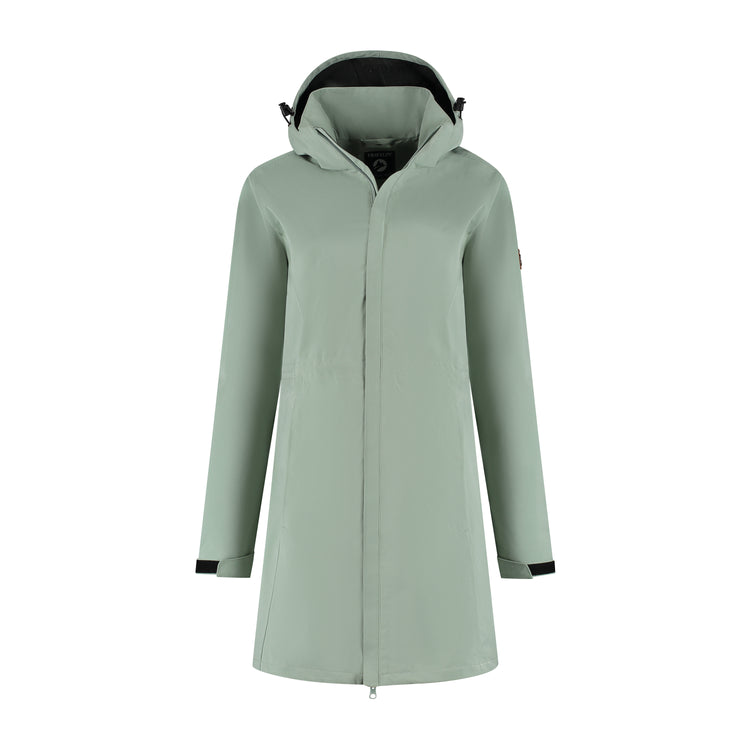 Amalie Women - Hardshell jacket - Waterproof - Green F
