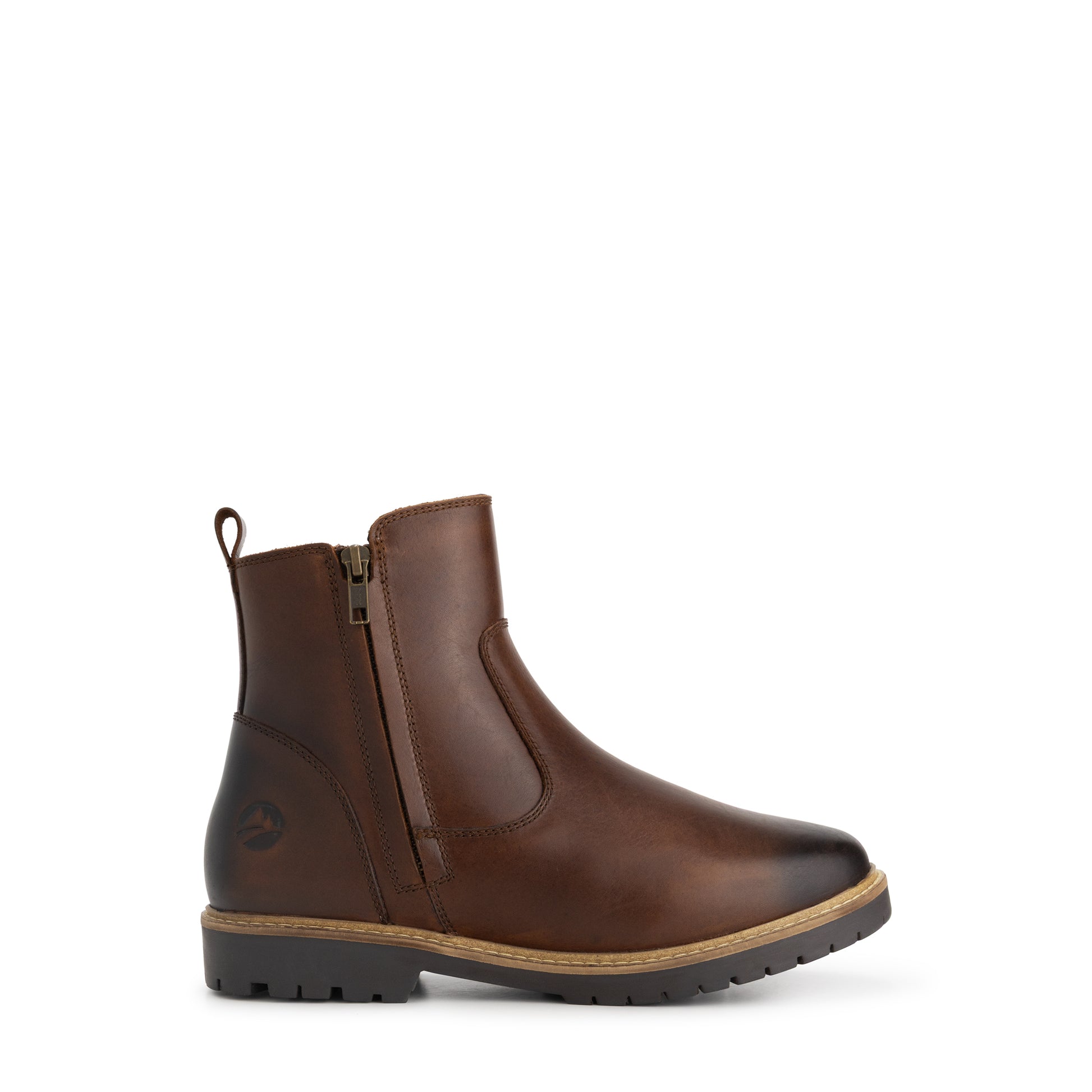 Bronderslev Women - Ankle Boots - Wool-Lined - Dark Brown R