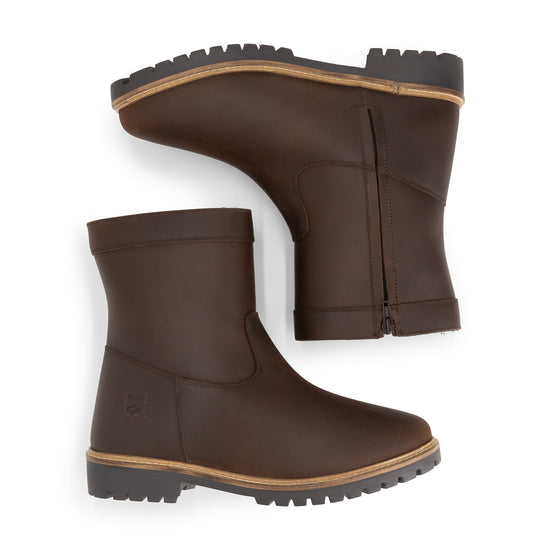 Osterby Men - Boots - Wool-Lined - Dark Brown UPD