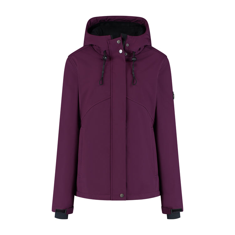 Nykke Women - Softshell Jacket - Waterproof - Purple F