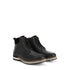 Lindved Men - Lace-up boots - Wool-lined - Black FRD