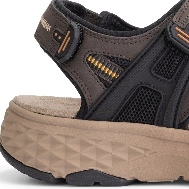 Bergnas Men - Hiking sandals - Dark brown DFH