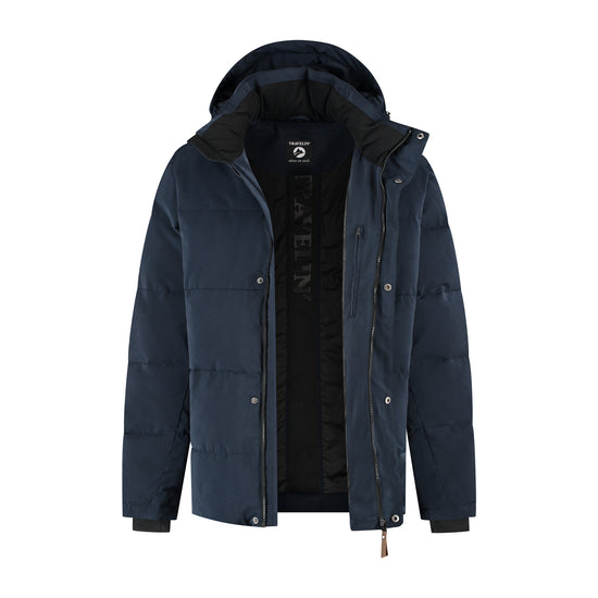 Sverger Men - Puffer jacket - Water-resistant - Navy CVO