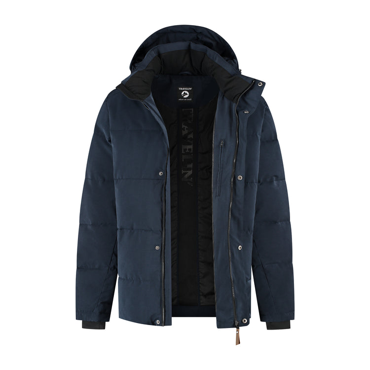 Sverger Men - Puffer jacket - Water-resistant - Navy CVO