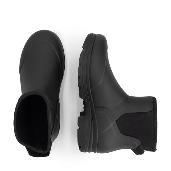 Inari Men - Rubber Ankle Boots - Rain Boots - Black UPD