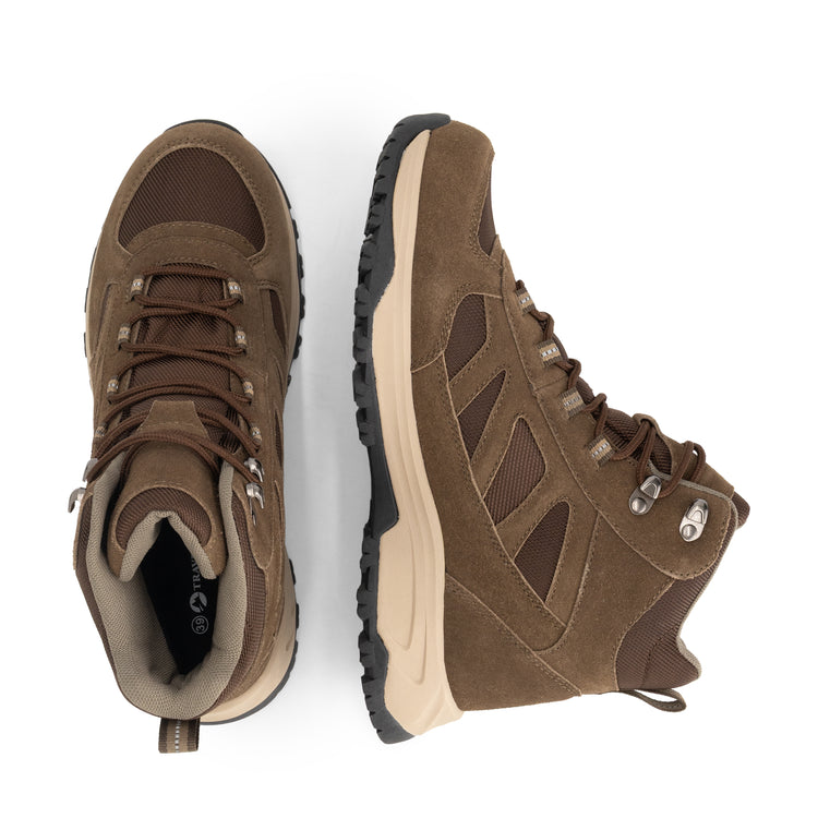 Wissge Women - Hiking Shoes - Waterproof - Brown UPD