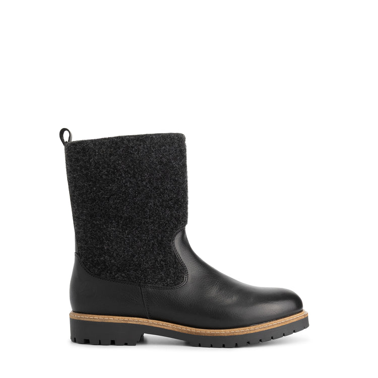 Tanae Women - Boots - Wool/Felt - Black R