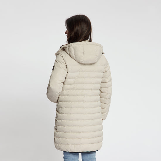 Saga Women - Puffer Winter Jacket - Waterproof - Sand MV3