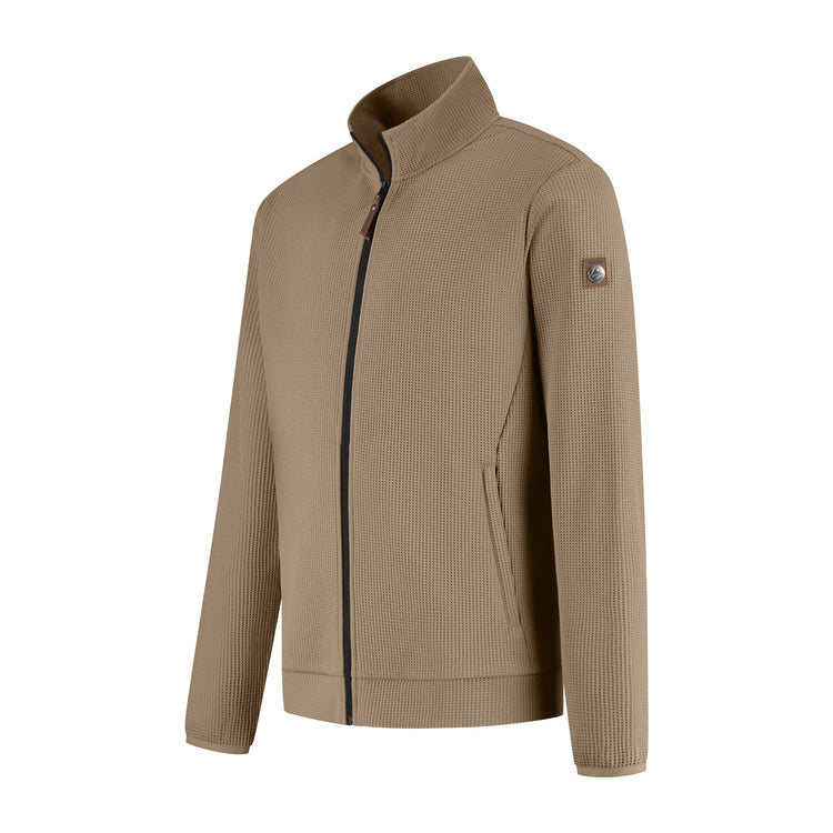 Pavo Men - Outdoor cardigan - Light brown FL